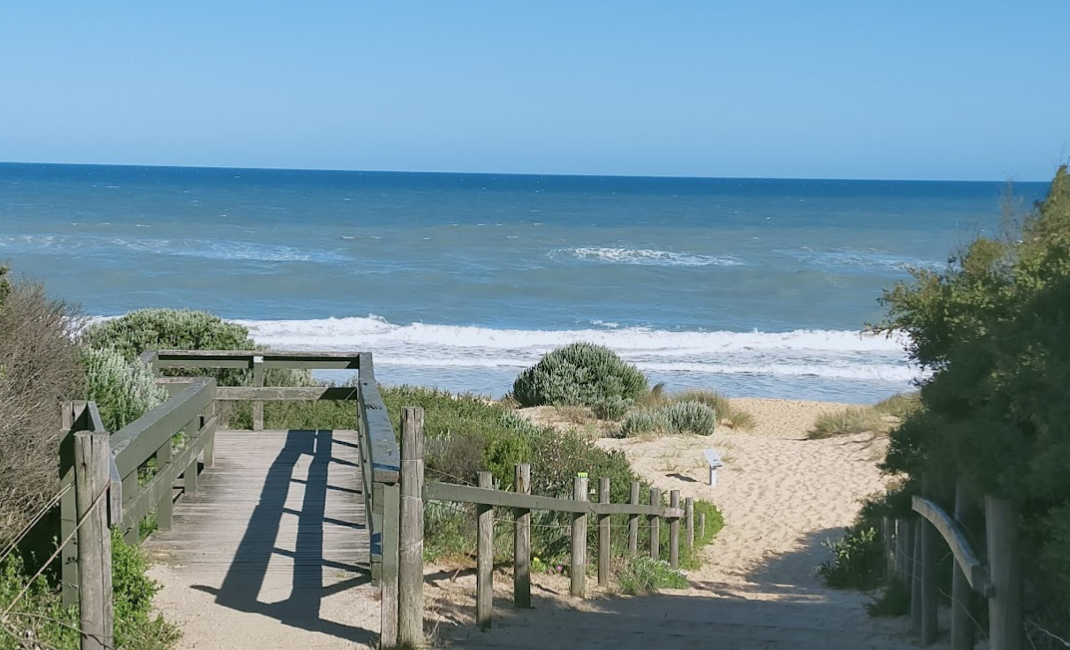 Golden beach